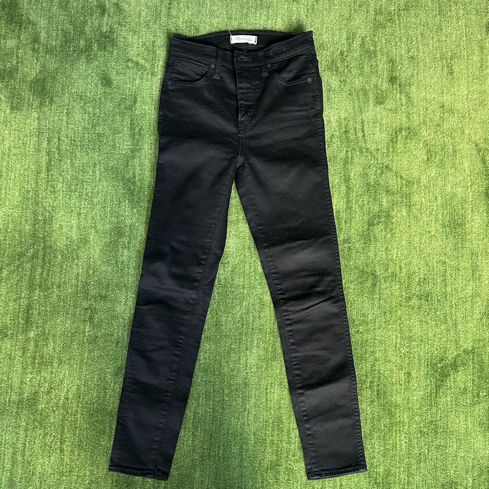 Madewell Women's Classic Black Skinny Jeans